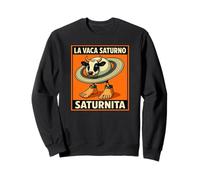 La Vaca Saturno Saturnita Comic Poster Brainrot Felpa