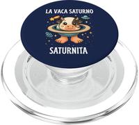 La Vaca Saturno Saturnita Divertente Italiano Brainrot Meme Bambini PopSockets PopGrip per MagSafe