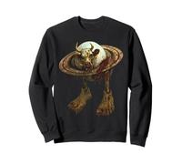 La Vaca Zombita Saturno Saturnita Italiano Brainrot Halloween Felpa