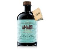 La Valdotaine Amaro Dente di Leone 700ml - Amaro Erbe, Artigianale 6 Differenti Botaniche Di Montagna e Zucchero Muscovado - Liquore Artigianale Valle d'Aosta - 32,6% Vol. (Bottiglia singola)