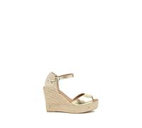 LA VALETA Charlene Peep Toe, oro, 38 EU