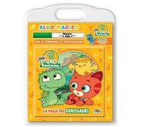 La valle dei dinosauri. Albo magico. Mini cuccioli e i dinocuccioli. Ediz. a colori. Con pennarello svelacolori