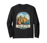 La Valletta Malta Coloniale Architettura Design Maglia a Manica