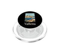 La Valletta Malta Mediterranean Harbor Travel Design PopSockets PopGrip per MagSafe