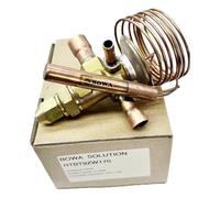 La valvola di espansione termica 2~65TR, R410a abbinata ai compressori a vite e scroll HBP è utilizzata nei condizionatori d'aria e nei refrigeratori confezionati(RTBT-9ZC)