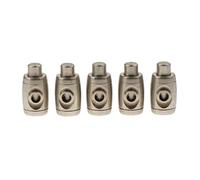 La valvola elettromagnetica 100% Nuovo e di Alta qualità Musicali Accessori 5 pc di Set Trombone Spit Valve Key Water Accessorio for Tromba Lovers Forniture industriali (Color : Silver)
