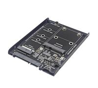 La velocità veloce MSATA alla scheda adattatore SATA3.0 con la base del metallo per migliora la dissipazione del calore