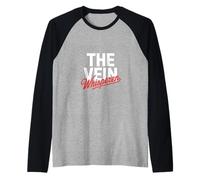 La vena Divertente Detto Sarcastico Donne Uomini Scherzo Maglia con Maniche Raglan
