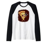 La Vendetta della Pizza Maglia con Maniche Raglan