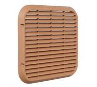 La Ventilazione ASQR2222C Griglia Antisfondamento da Sovrapporre, Alluminio Cotto