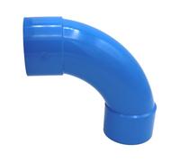La Ventilazione CEAZ90050LF curva 90° FF blu, per impiantistica aspirazione centralizzata