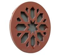 La Ventilazione CERGDSCTX Griglia Tonda in Ceramica Gres porcellanato Cotto, da sovrapporre. Diametro, ø 200 mm