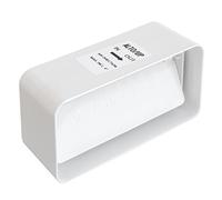 La Ventilazione CVL126B Giunto in ABS con Valvola a Farfalla Antiritorno, 120x60 mm