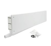 La Ventilazione FSPR50 Cassetta predisposizione impianti Easy Box con scarico condensa reversibile. Colore bianco