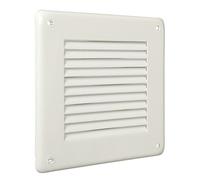 La Ventilazione GL10RB Griglia Quadra da Sovrapporre, Bianco