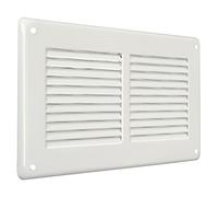 La Ventilazione GL20RB Griglia Rettangolare da Sovrapporre, Bianco