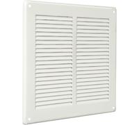 La Ventilazione GL24RB Griglia Quadra da Sovrapporre, Bianco 240X240 MM