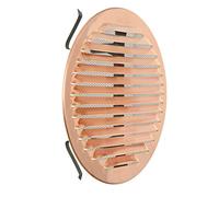 La Ventilazione GRATU160R Griglia Tonda Universale con Molle, Rame, ø175 mm