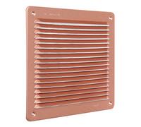 La Ventilazione LAR2323AR Griglia Quadra da Sovrapporre, Alluminio ramato, 228x228 mm
