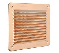 La Ventilazione LBR1916RA Griglia Rettangolare da Sovrapporre, Rame, 193x165 mm