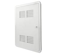 Sportello portello porta per gas in ABS bianco L 335 x H 435 x P 22mm per ispezi