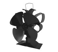 La Ventola Per Firepit Alimentata Dal Calore Avvia Automaticamente A 60°C Silenzioso In Lega Alluminio Per Un'efficiente Distribuzione Del Calore Domestico Ventilazione Efficienza