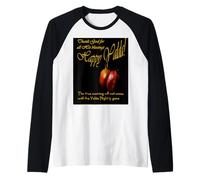 La Vera Mattina Non arriverà finché la Notte di Yalda Non sarà finita Maglia con Maniche Raglan