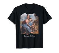 La Vergine col Bambino e Sant'Anna di Leonardo da Vinci Maglietta