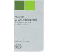 La verità della poesia. «Il meridiano» e altre prose