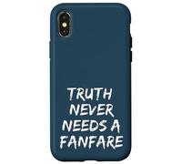 La verità disadorna Custodia per iPhone X/XS