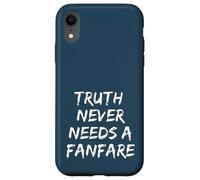 La verità disadorna Custodia per iPhone XR