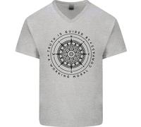 La Verità È Guidata Da Una Bussola Morale T-Shirt In Cotone Da Uomo