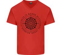 La Verità È Guidata Da Una Bussola Morale T-Shirt In Cotone Da Uomo