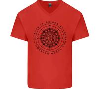 La Verità È Guidata Da Una Bussola Morale T-Shirt In Cotone Da Uomo