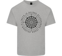 La Verità È Guidata Da Una Bussola Morale Uomo Cotone T-Shirt Tee Top