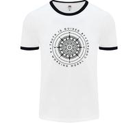 La Verità È Guidata Da Una Bussola Morale Uomo Ringer T-Shirt