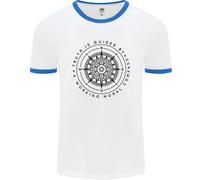 La Verità È Guidata Da Una Bussola Morale Uomo Ringer T-Shirt