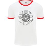 La Verità È Guidata Da Una Bussola Morale Uomo Ringer T-Shirt