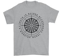 La Verità È Guidata Da Una Bussola Morale Uomo T-Shirt 100% Cotone