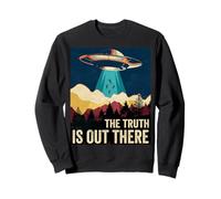 La verità, è là Fuori Area - 51 UFO Alieno Felpa