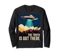 La verità, è là Fuori Area - 51 UFO Alieno Maglia a Manica