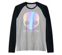 La verità, è là Fuori Area - 51 UFO Alieno Maglia con Maniche Raglan
