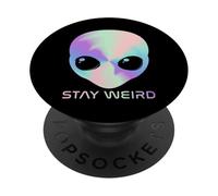 La verità, è là fuori area - 51 UFO alieno PopSockets PopGrip Adesivo