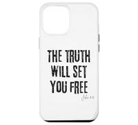La verità ti renderà libero Giovanni 8:32 Bibbia Libertà Fede Custodia per iPhone 12 Pro Max