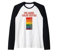 La vernice a colori stravaganti Swatch Pride Humor Design Maglia con Maniche Raglan