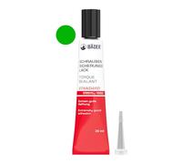 La vernice di sicurezza originale FAST DRY verde 20 ml di BÄDER LACKE. Il riferimento 1962 - strumento per fissare, firmare, sigillare, sigillare e dimostrare la manomissione