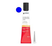 La vernice protettiva originale FAST DRY blu da 20 ml di BÄDER LACKE. Il riferimento 1962 - strumento per sicurezza, firma, sigillatura, nonché per la prova della manomissione