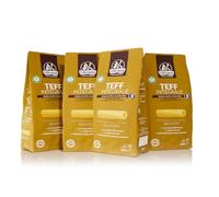 La Veronese | Pasta Senza Glutine, Rigatoni al Teff Integrale, Essiccazione Lenta e a Bassa Temperatura, 4x250g
