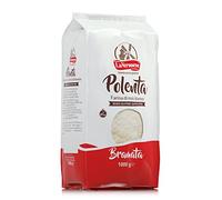 La Veronese | Polenta di Mais Bianco Bramata, Polenta Bianca Ottenuta Dalla Macinazione di Mais Bianco, Prodotto Senza Glutine, Adatta A Piatti di Pesce, Tempi di Cottura Minimi 40 Minuti, 1000g