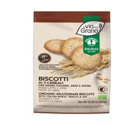 La Via Del Grano - Biscotti ai 3 Cereali, 300 grammi